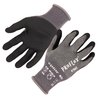 Proflex By Ergodyne Nitrile Coated CR Gloves, ANSI A4, Gray, Size 2XL, 1 Pair 7043